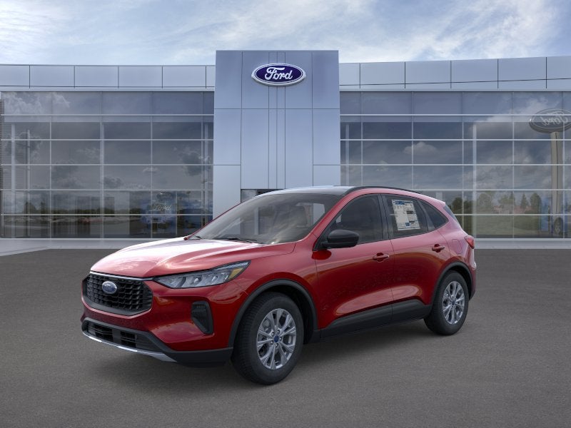 2026 Ford Escape Active in Rapid Red Metallic Tinted Clearcoat — front three-quarter view